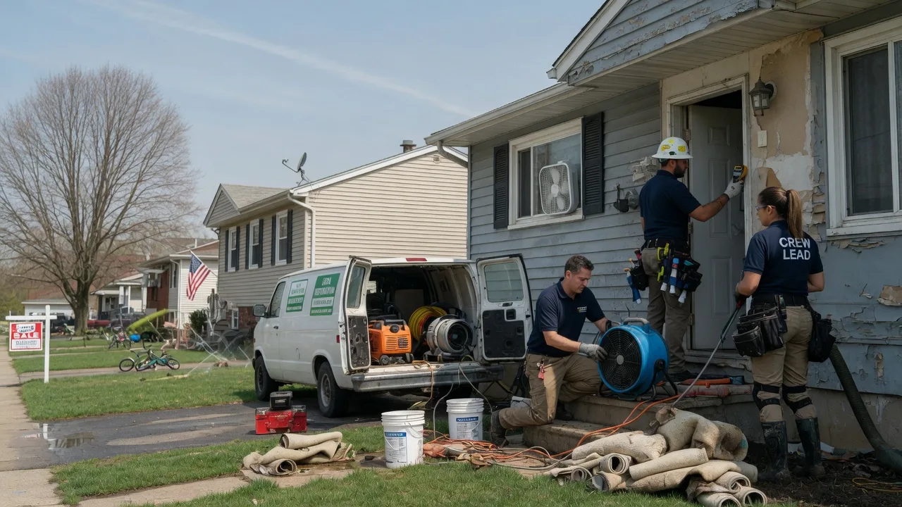 Flood Cleanup in Tescott, KS near me